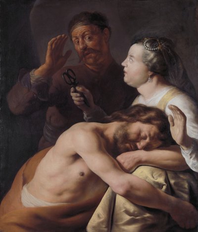 Samson en Delila door Jan Lievens